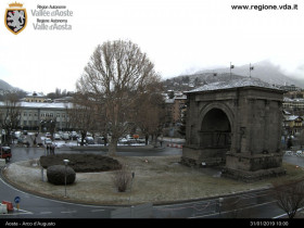 Imagen de vista previa de la cámara web Aosta - Arco d'Augusto